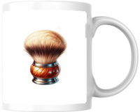 Thumbnail for Shaving Brush Mug | Vintage Barber Grooming Coffee Mug | Classic Gentleman Gift