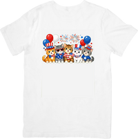 Thumbnail for Patriotic Cats Fourth of July T-Shirt | Hypebeast Cute Cat Lover Graphic Tee | Independence Day Gift