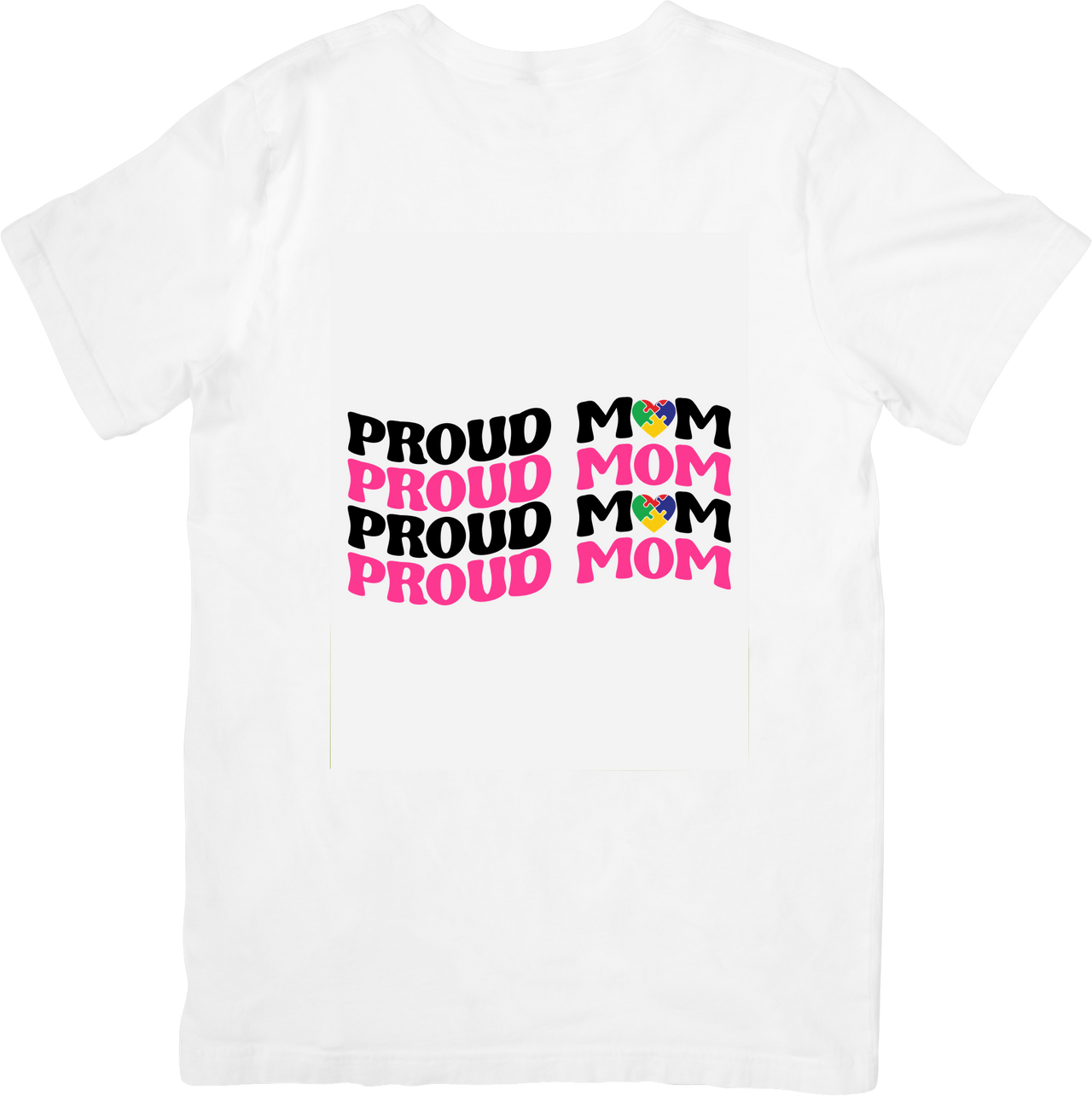 Proud Mom T-Shirt | Retro Hypebeast Wavy Text Graphic Tee | Mothers Day Gift